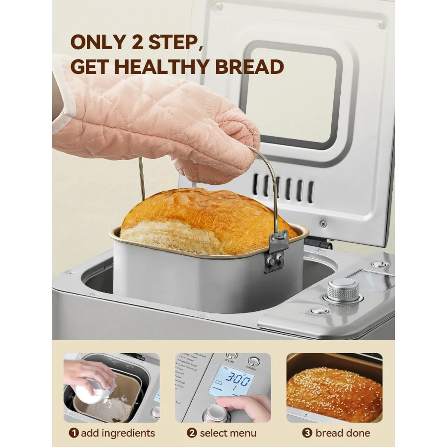 20-in-1 Bread Maker, 2 lb view 9
