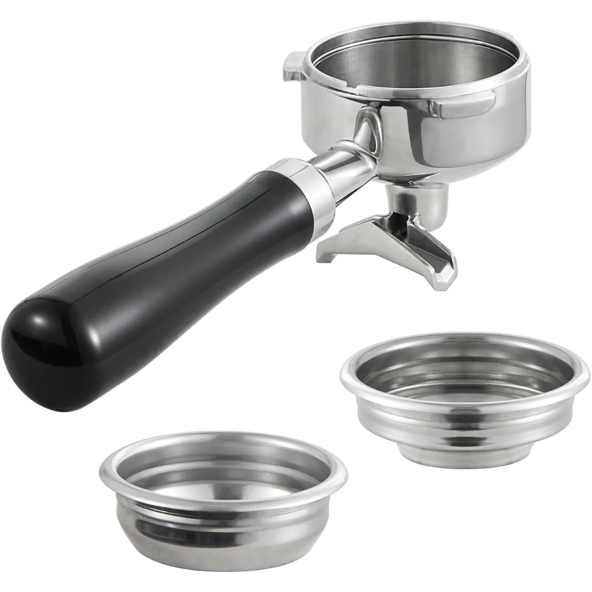 58 mm Portafilter with Two Baskets